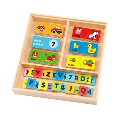 Edukacyjne Puzzle Magnetyczne
