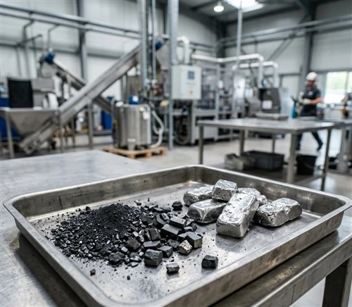 Recykling magnesów NdFeB za pomocą elektrolizy stopionej soli zamienia odpady magnetyczne z powro...